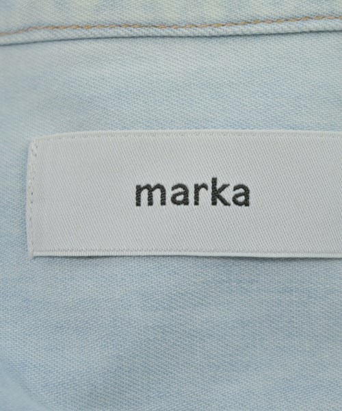 marka（マーカ）カジュアルシャツ 青 サイズ:2(M位) メンズ/2200631284079