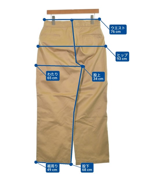 marka（マーカ）チノパン ベージュ サイズ:-(S位) メンズ/2200633186050