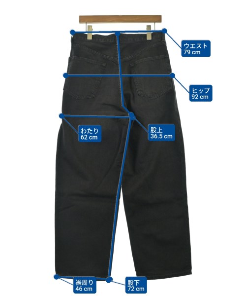 marka（マーカ）デニムパンツ 黒 サイズ:2(M位) メンズ/2200676804478