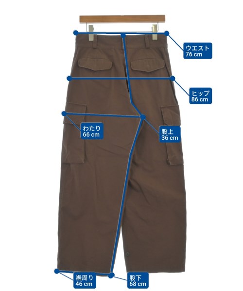 marka（マーカ）カーゴパンツ 茶 サイズ:-(S位) メンズ/2200650396012
