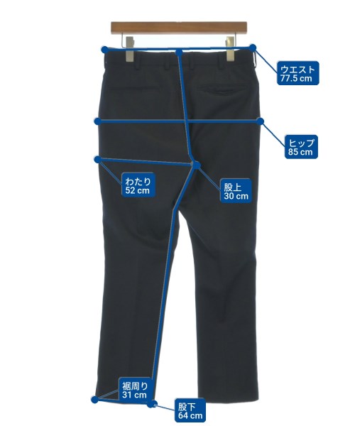 marka（マーカ）スラックス 紺 サイズ:1(S位) メンズ/2200650396029