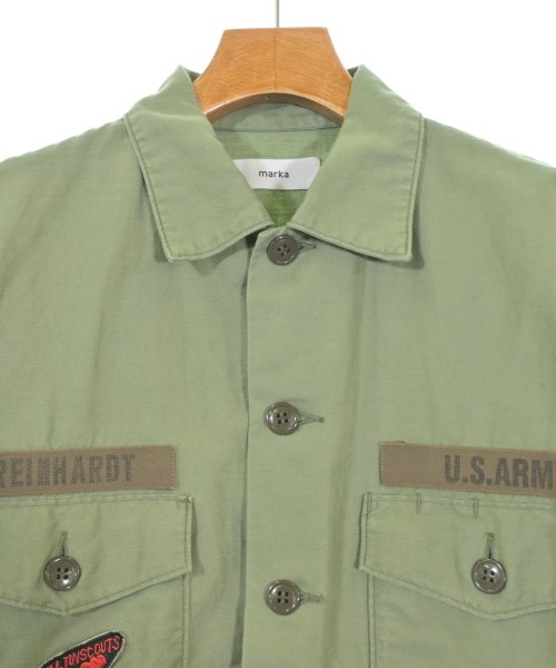 marka（マーカ）カジュアルシャツ カーキ サイズ:1(S位) メンズ/2200650844148