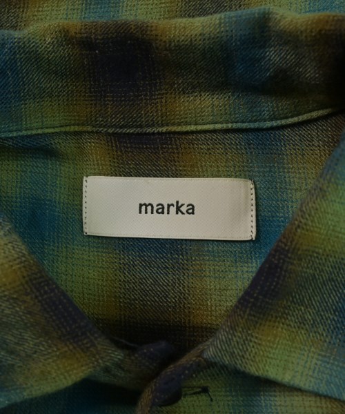 marka（マーカ）カジュアルシャツ 緑 サイズ:1(S位) メンズ/2200658555084
