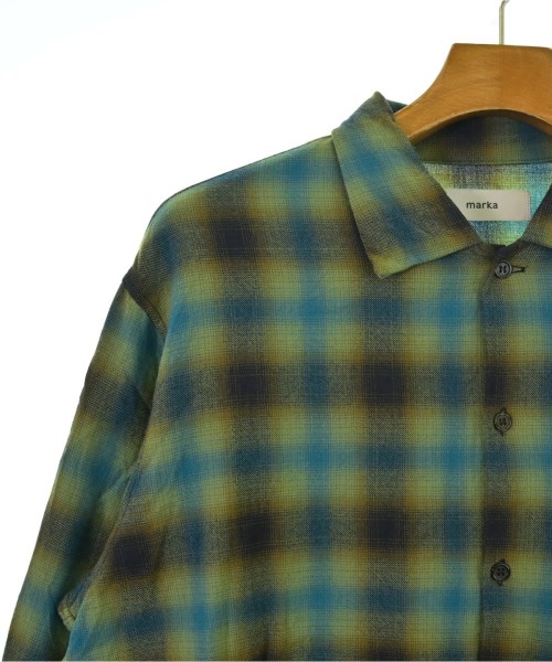 marka（マーカ）カジュアルシャツ 緑 サイズ:1(S位) メンズ/2200658555084