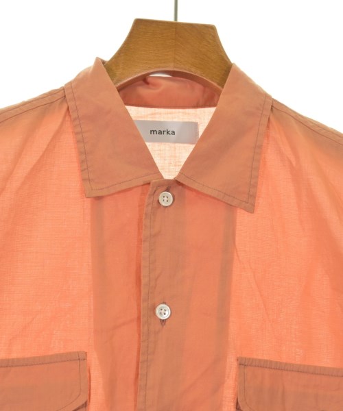 marka（マーカ）カジュアルシャツ オレンジ サイズ:1(S位) メンズ/2200646975108