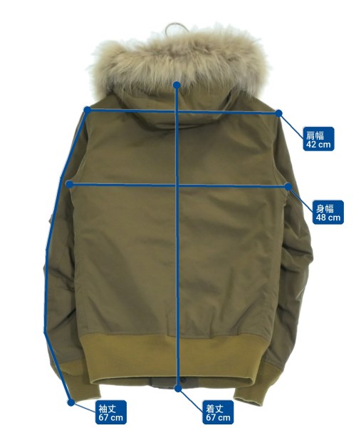 marka（マーカ）ミリタリーブルゾン カーキ サイズ:1(S位) メンズ/2200648946014