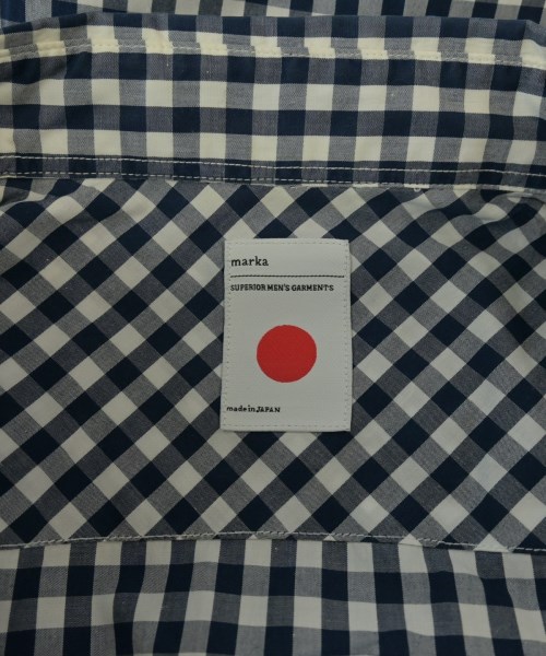 marka（マーカ）カジュアルシャツ 紺 サイズ:3(L位) メンズ/2200650250109