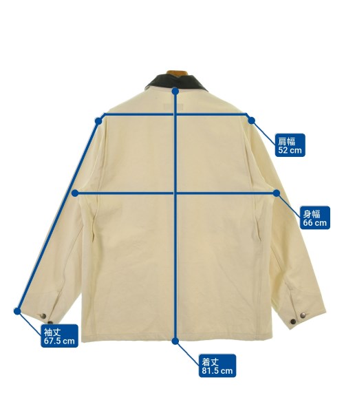 marka（マーカ）カバーオール 白 サイズ:3(L位) メンズ/2200664503017