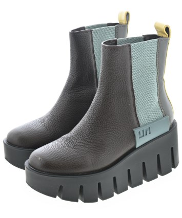 ⭐️本日限定価格⭐️ユナイテッドヌード、un3d コラボブーツ未着用極美品⭐️ UNITED NUDE（ユナイテッドヌード）ブーツ 黒 サイズ:EU35(21.5cm位