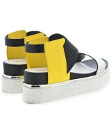 UNITED NUDE（ユナイテッドヌード）サンダル 黄 サイズ:EU39(25.5cm位) レディース/2200609944011