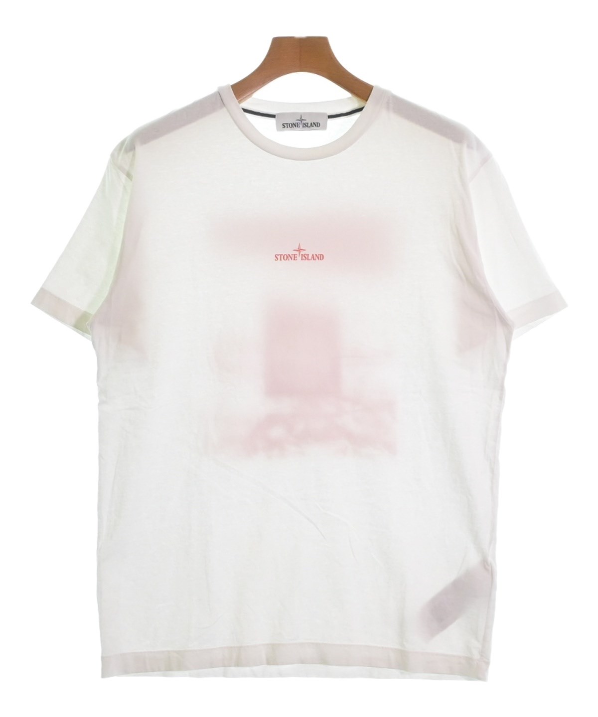 STONE ISLAND（ストーンアイランド）Tシャツ・カットソー 白 サイズ:L  