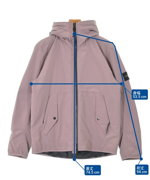 STONE ISLAND（ストーンアイランド）マウンテンパーカー ピンク サイズ:XL メンズ/2200507810036