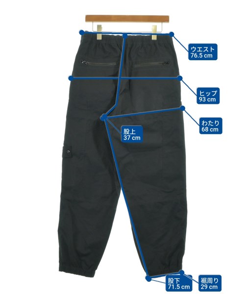 STONE ISLAND（ストーンアイランド）カーゴパンツ 黒 サイズ:31(M位) メンズ/2200622449265