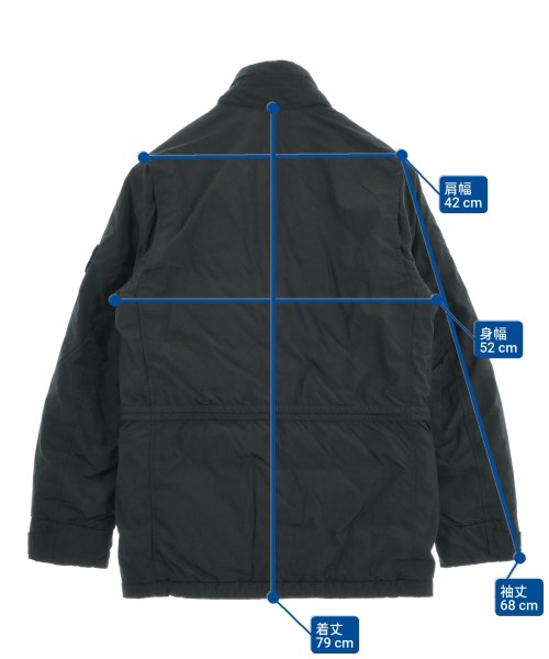 STONE ISLAND（ストーンアイランド）ミリタリーブルゾン 黒 サイズ:S メンズ/2200638573060