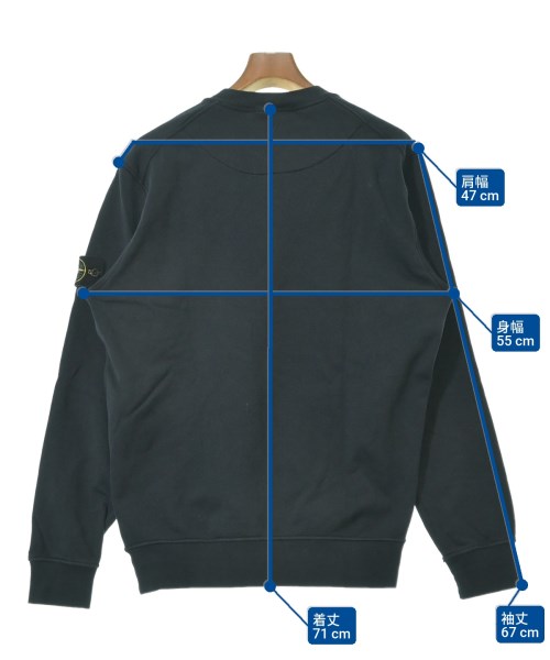 STONE ISLAND（ストーンアイランド）スウェット 紺 サイズ:L メンズ/2200628377180