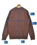 STONE ISLAND（ストーンアイランド）スウェット 茶 サイズ:L メンズ/2200640566029