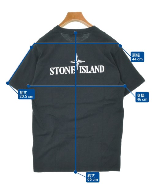 STONE ISLAND（ストーンアイランド）Tシャツ・カットソー 黒 サイズ:S メンズ/2200641446054