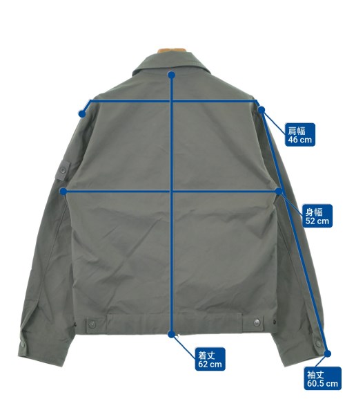 STONE ISLAND（ストーンアイランド）カジュアルジャケット グレー サイズ:S メンズ/2200639734019