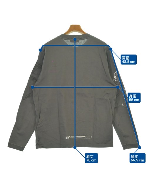 STONE ISLAND（ストーンアイランド）Tシャツ・カットソー グレー サイズ:L メンズ/2200642213044