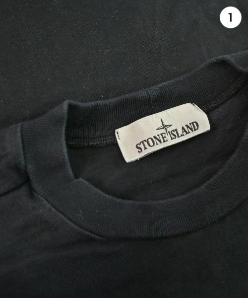 STONE ISLAND（ストーンアイランド）Tシャツ・カットソー 黒 サイズ:S メンズ/2200642075017