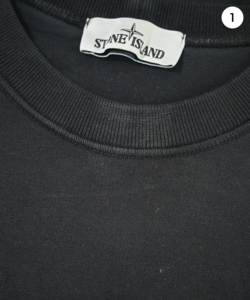 STONE ISLAND（ストーンアイランド）スウェット 黒 サイズ:M メンズ/2200643801134