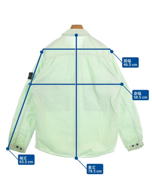 STONE ISLAND（ストーンアイランド）ブルゾン 緑 サイズ:L メンズ/2200621738063