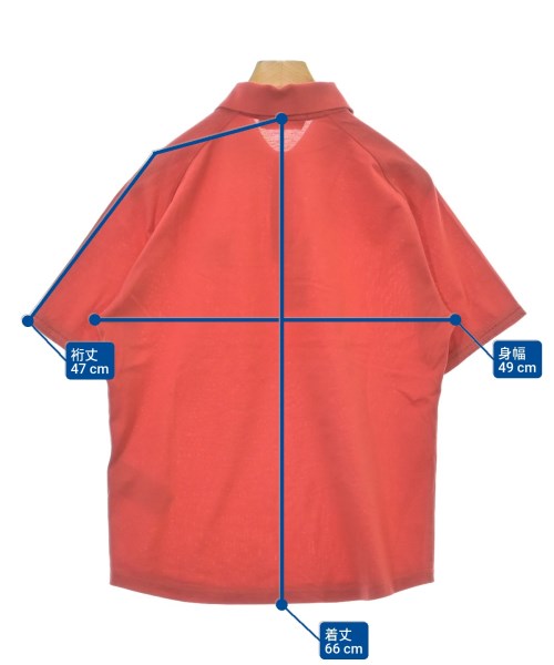 STONE ISLAND（ストーンアイランド）ポロシャツ 赤 サイズ:2(M位) メンズ/2200622547039