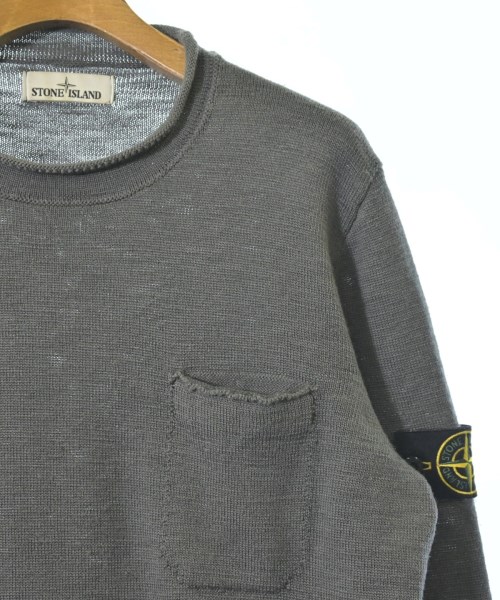 STONE ISLAND（ストーンアイランド）ニット・セーター グレー サイズ:L メンズ/2200622767055