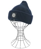 STONE ISLAND（ストーンアイランド）ニットキャップ・ビーニー 黒 サイズ:- メンズ/2200618640584