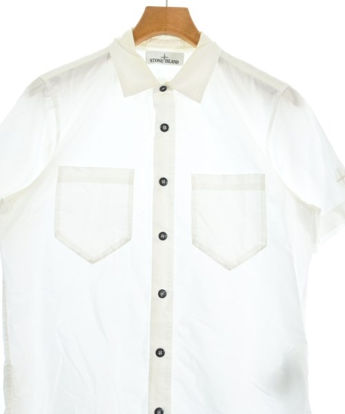 STONE ISLAND（ストーンアイランド）カジュアルシャツ 白 サイズ:S メンズ/2200614821048