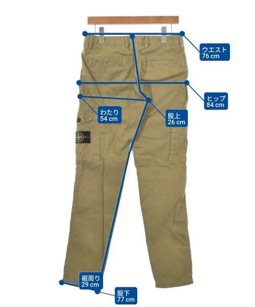STONE ISLAND（ストーンアイランド）カーゴパンツ カーキ サイズ:30(M位) メンズ/2200625255061