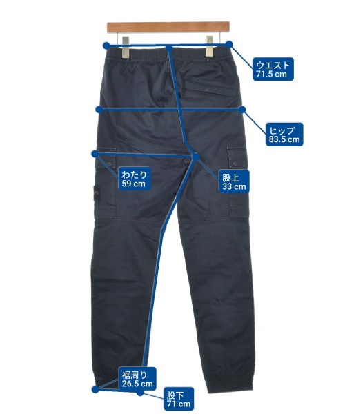 STONE ISLAND（ストーンアイランド）カーゴパンツ 紺 サイズ:29(S位) メンズ/2200616385340