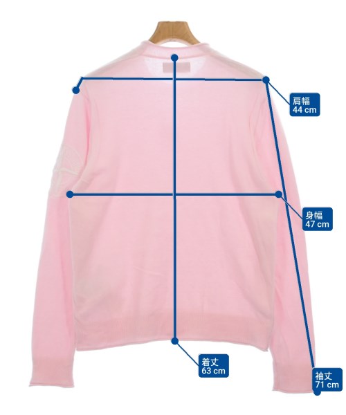 STONE ISLAND（ストーンアイランド）ニット・セーター ピンク サイズ:S メンズ/2200630601020