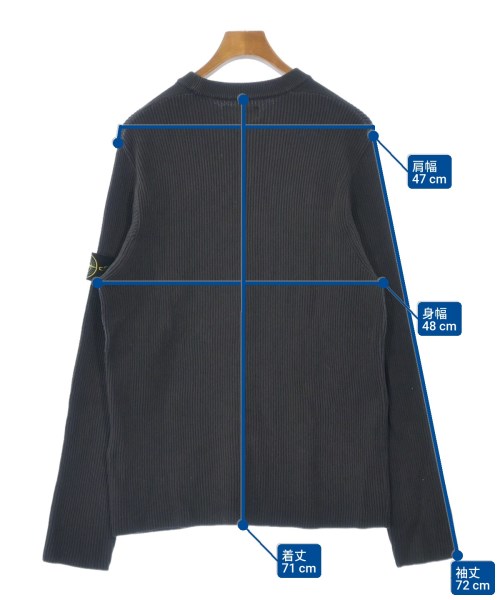 STONE ISLAND（ストーンアイランド）ニット・セーター グレー サイズ:L メンズ/2200631838036