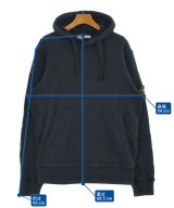 STONE ISLAND（ストーンアイランド）パーカー 黒 サイズ:L メンズ/2200621667042
