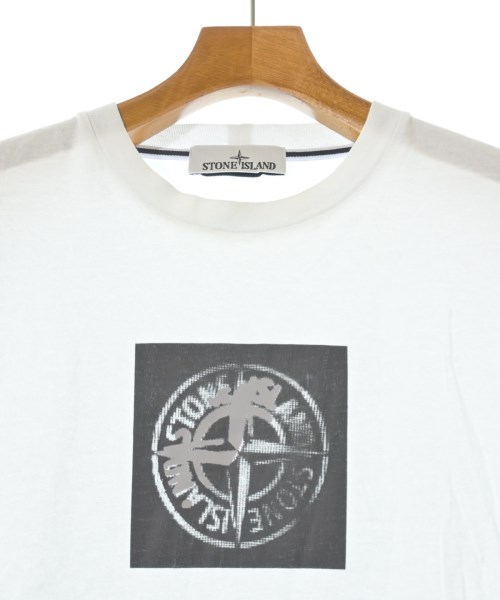 STONE ISLAND（ストーンアイランド）Tシャツ・カットソー 白 サイズ:L メンズ/2200620400091