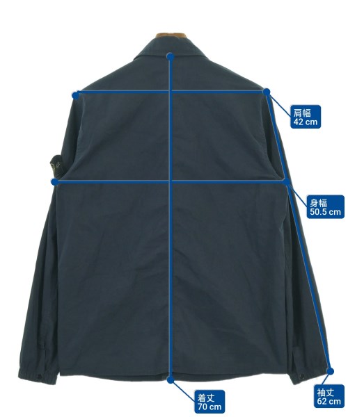 STONE ISLAND（ストーンアイランド）カジュアルシャツ 紺 サイズ:S メンズ/2200634254031