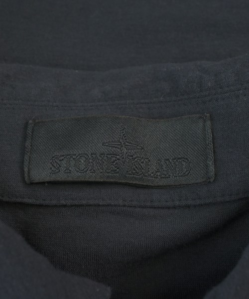 STONE ISLAND（ストーンアイランド）ポロシャツ 黒 サイズ:S メンズ/2200609312032