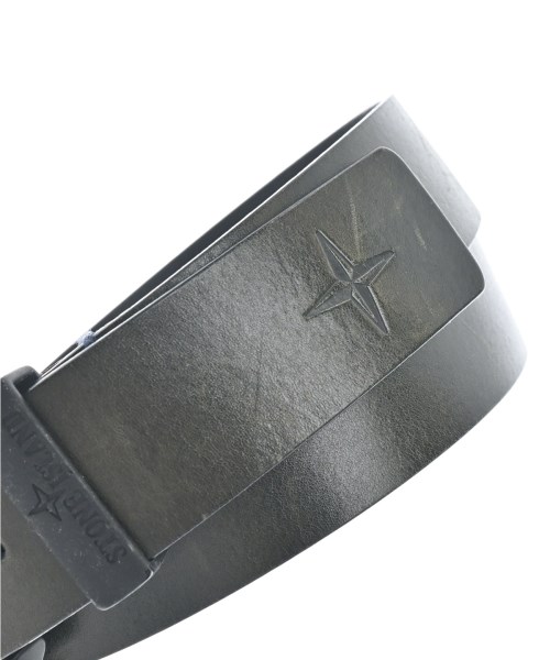 STONE ISLAND（ストーンアイランド）ベルト 黒 サイズ:80cm メンズ/2200609312131