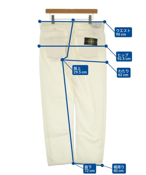 STONE ISLAND（ストーンアイランド）その他 白 サイズ:33(L位) メンズ/2200617347040