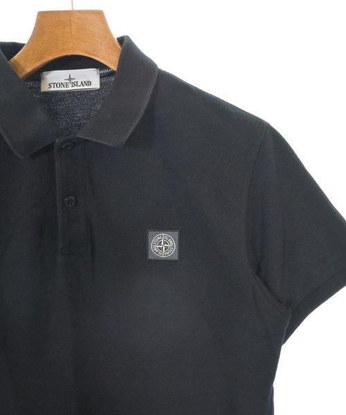 STONE ISLAND（ストーンアイランド）ポロシャツ 黒 サイズ:M メンズ/2200616858073