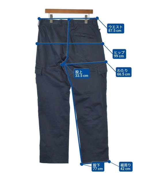 STONE ISLAND（ストーンアイランド）カーゴパンツ 紺 サイズ:33(L位) メンズ/2200609381014