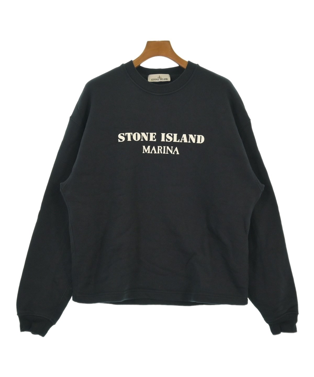 STONE ISLAND（ストーンアイランド）スウェット 黒 サイズ:S メンズ