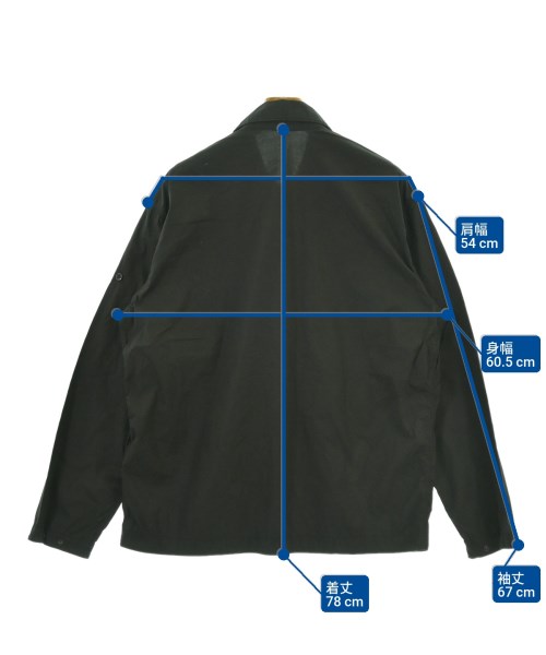 STONE ISLAND（ストーンアイランド）カジュアルシャツ 黒 サイズ:M メンズ/2200673474094