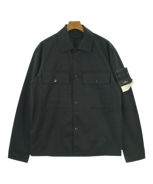STONE ISLAND(ストーンアイランド)カジュアルシャツ 黒 サイズ:M/2200673474117