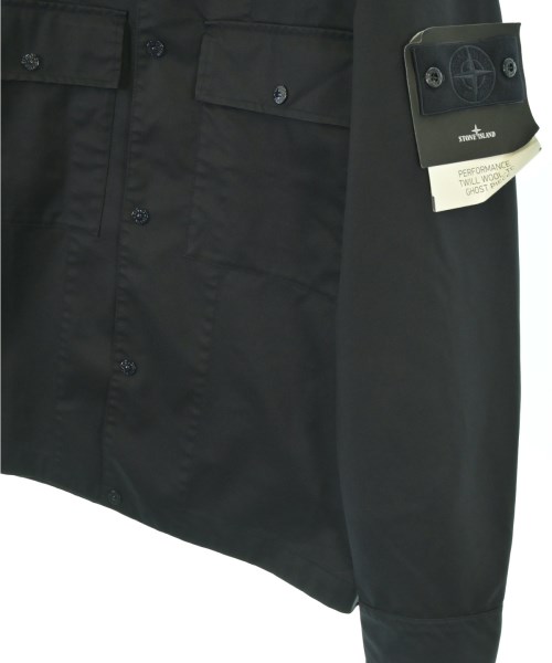 STONE ISLAND（ストーンアイランド）カジュアルシャツ 黒 サイズ:M メンズ/2200673474117