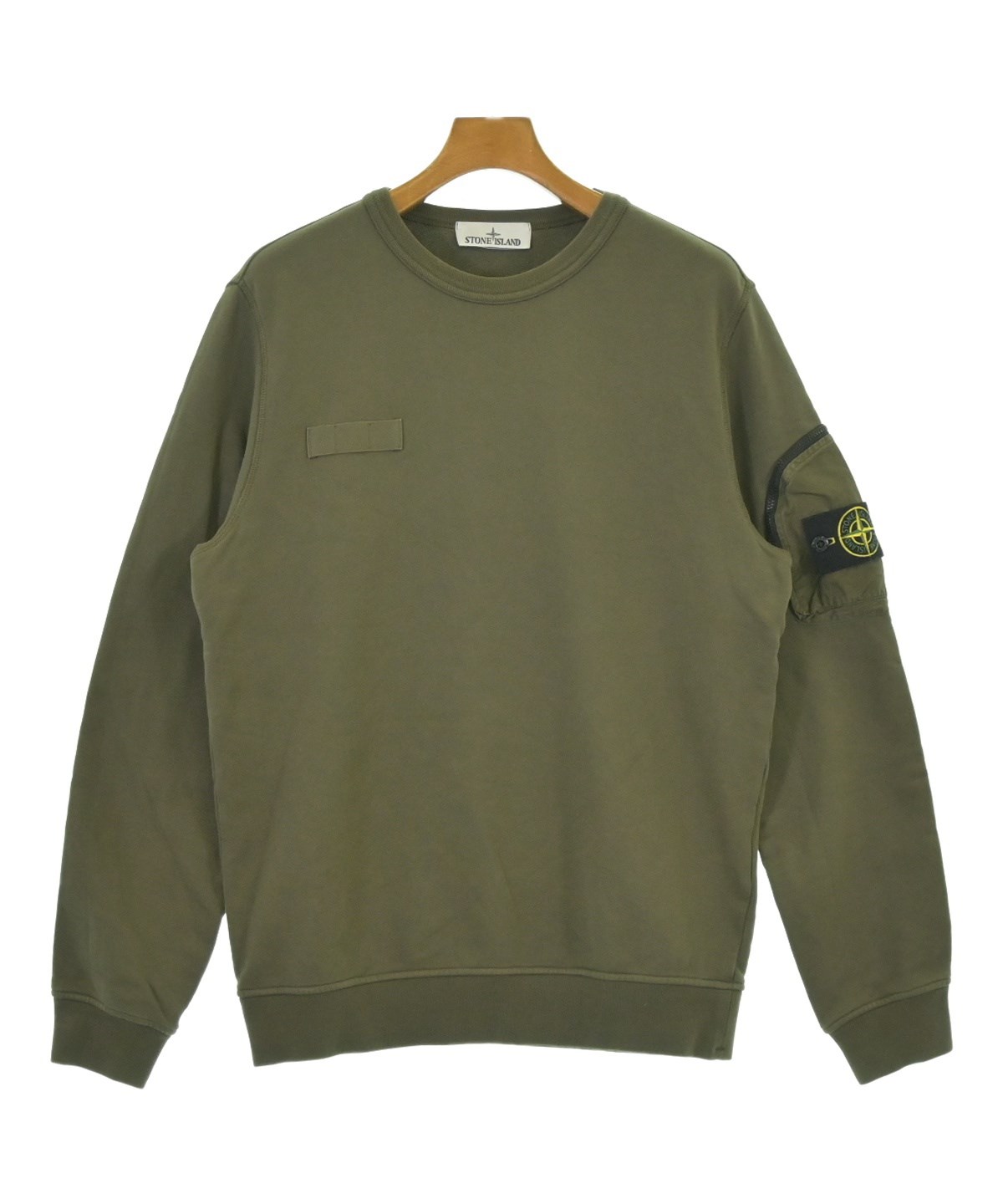 STONE ISLAND（ストーンアイランド）スウェット カーキ サイズ:M
