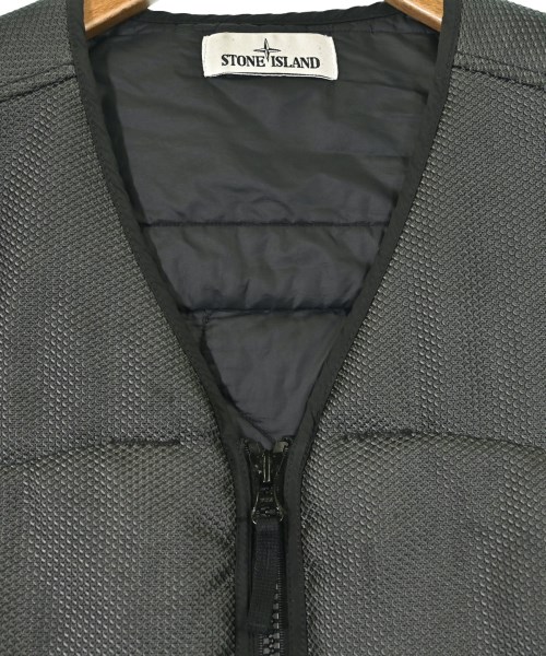 STONE ISLAND（ストーンアイランド）ダウンジャケット/ダウンベスト 黒 サイズ:XL メンズ/2200674794023