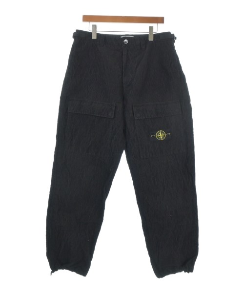 STONE ISLAND(ストーンアイランド)カーゴパンツ 黒 サイズ:32(L位)/2200677979069
