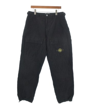 STONE ISLAND（ストーンアイランド）カーゴパンツ 黒 サイズ:32(L位